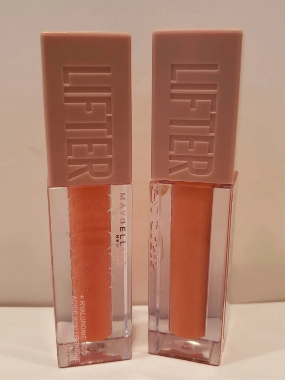 Maybelline Lifter Gloss Peach Ring - Soft Peach Shine (Pack of 2)